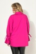 Blusa, forma en A, piedras decorativas