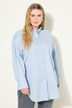 Halenka, oversize, knoflíková léga na zádech, dlouhé rukávy