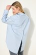 Halenka, oversize, knoflíková léga na zádech, dlouhé rukávy