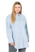 Halenka, oversize, knoflíková léga na zádech, dlouhé rukávy