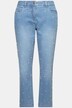 Jeans, vide ben, dekorative perler, 5-lommer