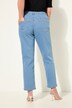 Jeans, vide ben, dekorative perler, 5-lommer