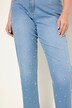 Jeans, vide ben, dekorative perler, 5-lommer