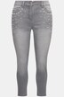 Jeans, skinny pasform, pynteperler på lommerne, 5 lommer