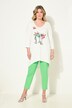A-Line 3/4-Sleeve Cocktail Pattern T-Shirt