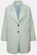 Long blazer oversized coupe Loose Shape, tissu finement texturé