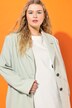 Long blazer oversized coupe Loose Shape, tissu finement texturé