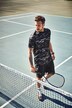 JAY-PI Funktions-Shirt, Tennis, Halbarm, grafischer Print, QuickDry, bis 7 XL