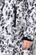 Chaqueta acolchada, Straight Fit, estampado de leopardo