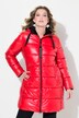 Hooded Quilted Jacket with 2-Way Zipper