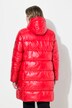 Hooded Quilted Jacket with 2-Way Zipper