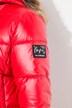 Hooded Quilted Jacket with 2-Way Zipper