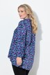 Blouse, A-lijn, strikjesprint, lange mouwen
