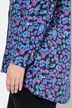Blouse, A-lijn, strikjesprint, lange mouwen