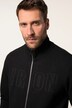 JAY-PI Sweatjacke, Bauchfit, Fitness, Badges, bis 7 XL