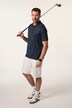 JAY-PI poloskjorte, golf, halvermet, alloverprint, QuickDry, opptil 7 XL