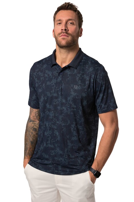 Polokošile JAY-PI, kolekce golf, krátké rukávy, plošný potisk, QuickDry, do 7XL