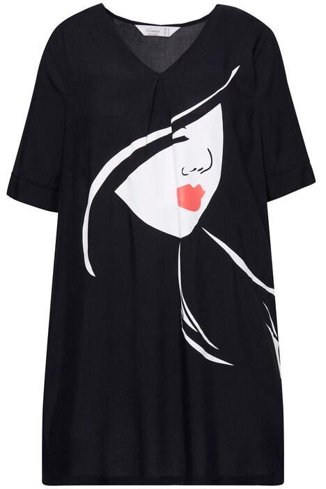 A-Line Half-Sleeve Woman's Head Dress