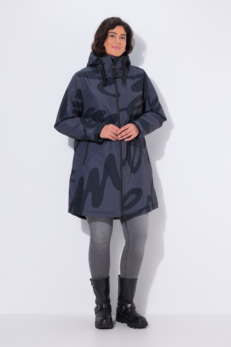 Manteau technique HYPRAR imperméable, polaire bouclée, capuche