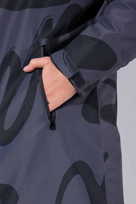Manteau technique HYPRAR imperméable, polaire bouclée, capuche