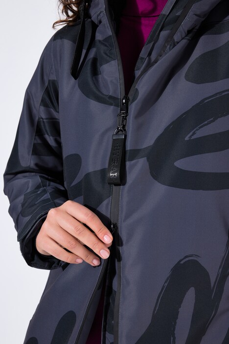 Manteau technique HYPRAR imperméable, polaire bouclée, capuche