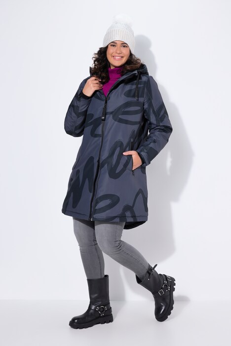 Manteau technique HYPRAR imperméable, polaire bouclée, capuche