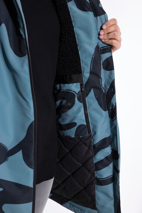 Manteau technique HYPRAR imperméable, polaire bouclée, capuche