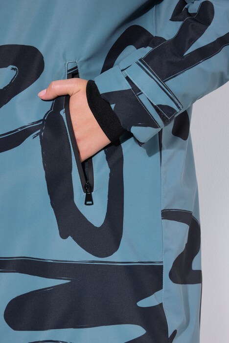 Manteau technique HYPRAR imperméable, polaire bouclée, capuche