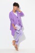 Cardigan effetto mantella con abbottonatura e maniche lunghe