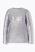 Strickpullover, Langarm, Rundhalsausschnitt