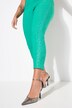 Pantalón bengalina, ajuste elástico Slim Fit, estampado metálico