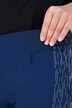 Pantalon en bengaline élastique, imprimé métallisé et coupe Slim Fit