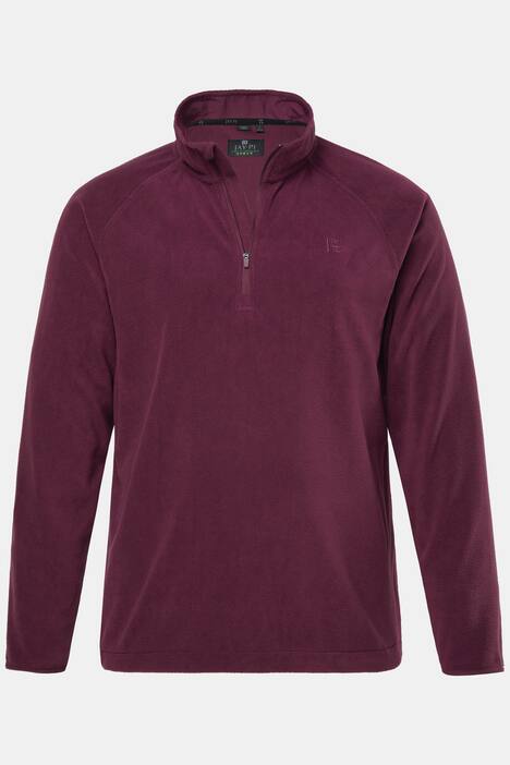 JAY-PI fleecetroyer outdoor, Buik-Fit, ritskraag, tot 7XL