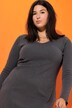 Robe tube, coupe Slim shape, jersey bord-côte