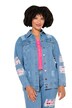 Džínová bunda, oversize, kovové knoflíky