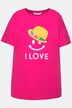 T-Shirt, A-form, smiley