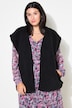 Bodywarmer, Loose Fit, teddypluche, open pasvorm