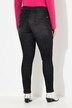 Jeans Sarah, siernaden, smalle pijpen, met comfortabele tailleband