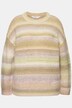 Pullover, oversized, farvegradient, glitter