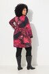 Longshirt, Paisley, A-Linie, Rundhals, Langarm, Taschen