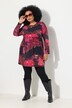 Longshirt, Paisley, A-Linie, Rundhals, Langarm, Taschen
