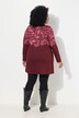 Lang t-shirt, A-form, kasse-udskæring og lange ærmer