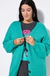 Cardigan oversize, encolure en V