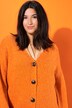 Cardigan, oversized, V-hals