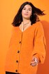 Cardigan, oversized, V-hals
