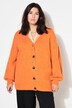 Cardigan, oversized, V-hals
