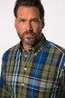 JP 1880 Checkered Shirt, Long Sleeve, Button-Down Collar, Modern Fit, up to 8XL