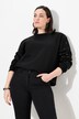 Sweatshirt, pyntesteiner, oversized, rund hals, langermet
