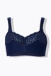 Soutien-gorge confort. Sans armatures. Dentelle - bonnet C-E
