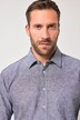 JP 1880 overhemd van linnenmix, lange mouwen, kentkraag, Modern Fit, tot 8XL